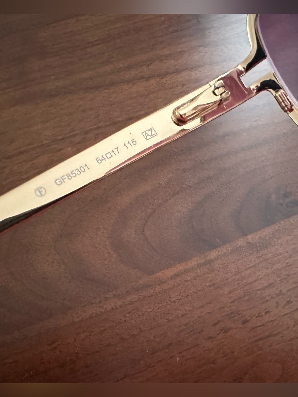 Vintage Gianfranco Ferre gold plated special edition sunglasses - Picture 5 of 5